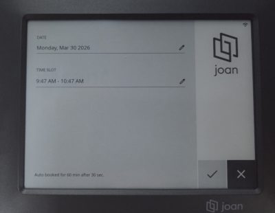 Joan Booking